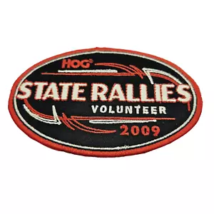 Harley Owners Group Hog State Rallyes Volunteer 2009 gestickter Aufnäher - Bild 1 von 7