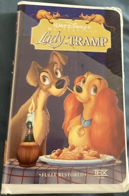 vhs Lady And The Tramp,  Walt Disney, Masterpiece Collection,,… - Image 1 of 3