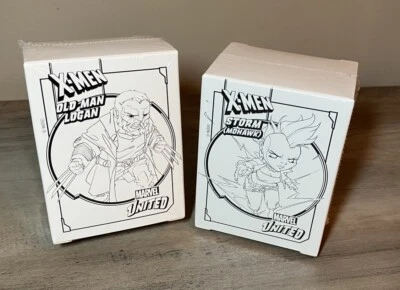 New CMoN Marvel United X-Men Kickstarter Mohawk Storm + Old Man Logan - Image 1 of 3