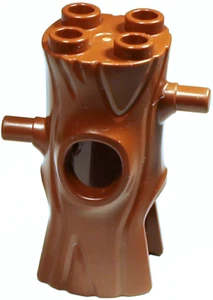 Lego Marrón Rojizo Tocado Cubierta de Cabeza Disfraz Árbol Tronco (35827) ¡¡NUEVO!!! - Imagen 1 de 1