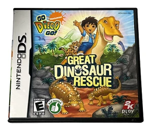 Go Diego Go Great Dinosaur Rescue Nintendo DS 2DS 3DS Game *Complete* - Picture 1 of 1