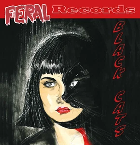 Feral Records Black Cats - Messer Chups und Andere - 7 inch vinyl - Bild 1 von 4