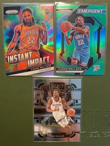 🏀 2023 - 24 Panini Prizm Cason Wallace RC Lot Instant Impact OKC Thunder 🏀 - Bild 1 von 4