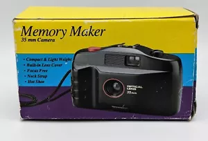 NEW IN BOX Memory Maker 35mm Film Point & Shoot Camera w/ Strap - Picture 1 of 1