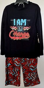 Joe Boxer 100% polyester multi-color graphic pajama set - Picture 1 of 7