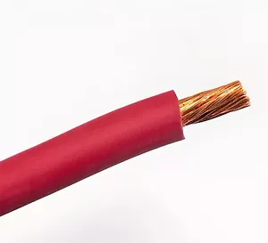 CABLE DE SOLDADURA Y BATERÍA CALIBRE 10' FT 8 AWG ROJO EE. UU. COBRE - Imagen 1 de 1