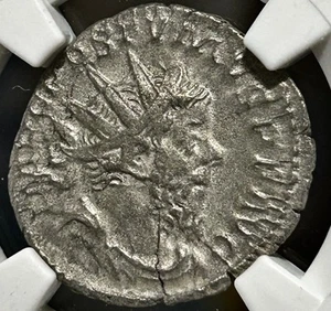 Romano-Gallic Postumus BI Double Denarius AD 260-269 Moneta NGC XF - Picture 1 of 4