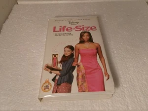Life-Size (VHS, 2000) Disney Lindsay Lohan Tyra Banks Clamshell Tested!! - Imagen 1 de 5