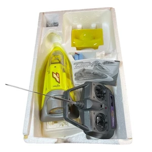Hobby Zone Zig Zag Racer 2 RTR Yellow Easy Control RC Boat Original Box Untested - Picture 1 of 9