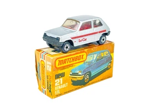 Matchbox Lesney Superfast MB21 Renault 5TL Le Car w/K Box - Picture 1 of 13