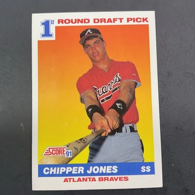 Partitura #671 Chipper Jones 1991 Foto 1 de 2