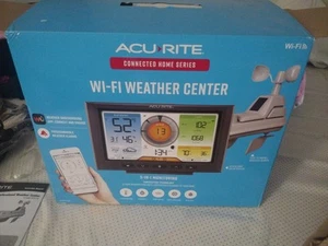 AcuRite 01516 Weather Station with 5-in-1 Wireless Outdoor Sensor Temperature - Picture 1 of 4