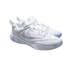 Nike Giannis Immortality 3 Mens Size 9.5 Triple White DZ7533 102 - Picture 1 of 10