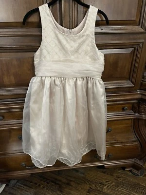 Girls Gold Glitter Bonnie Jean Party Dress size 16 - Image 1 of 4