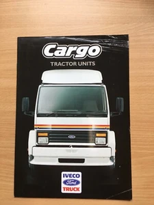 Iveco Ford Cargo Tractor Units Sales Brochure 1987 - Picture 1 of 5