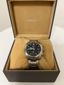 Astron SBXY003 Solar radio wave wristwatch Men first come first served Rare - Picture 1 of 8