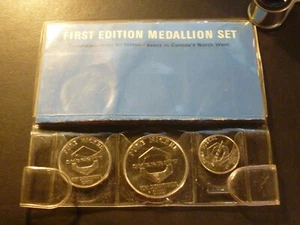 Sherritt Mint 1966 First Edition Medallion Set, pure nickel, original packaging - Picture 1 of 5
