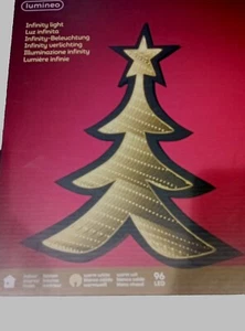 Weihnachtsbaum Beleuchtung Infinity 96 LED Lumineo - Bild 1 von 1