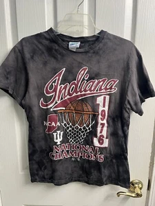 Indiana Hoosiers Basketball ‘47 Vintage Tubular Shirt Size M NationalChamps 1976 - Picture 1 of 4