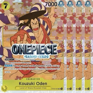 Kouzuki Oden Foil SR- ST09-005 - NM - One Piece TCG Yamato Starter Deck 4x - Bild 1 von 1