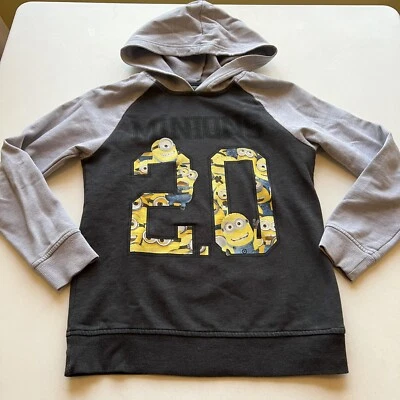 Epic Threads Boy's Hoodie Minions Despicable Me Sweatshirt Top Size M - Image 1 of 4