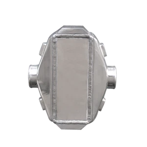 Universal Liquid/Water to Air Intercooler I/O 2.5" - Bild 1 von 5