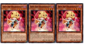 Yugioh- 3X Edge Imp Frightfuloid - Common - 1st Edition - CROS-EN015 - Near Mint - Picture 1 of 1