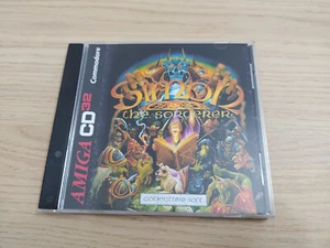 Simon the Sorcerer Amiga CD32 - Repro Boitier et disque Commodore Amiga CD 32 - Imagen 1 de 5
