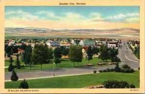 Postkarte Boulder City Nevada Luftaufnahme - Bild 1 von 2