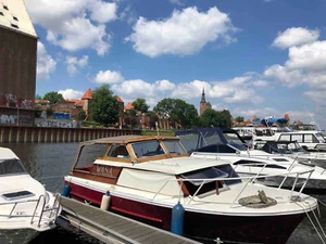 Kajütboot gebraucht, sparsamer Diesel, fahrbereit, Familienboot, "Seestern LX" - Bild 1 von 10