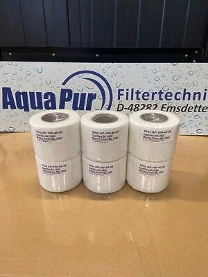 6 Rollen Vlies 10cm ClariSea SK3000 MarineClean MC3000 Neu Ersatzvlies - Bild 1 von 2