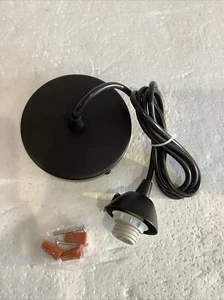 Premier Copper Products Pendant Light Mini Suspension Black PL-100BL A6 - Picture 1 of 8