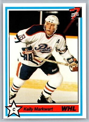 Kelly Markwart 1990 WHL #175 - Image 1 of 2