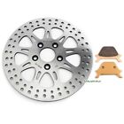 Rear 11.5" Brake Rotor Pads For Harley Sportster 1200 883 Super Glide Low Rider