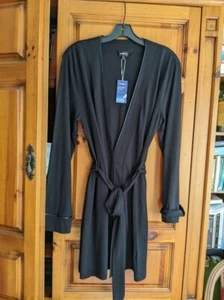 Cosabella Black 2-Piece Pajama Bella Robe & Pants Small - Picture 1 of 10