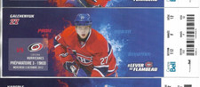 Montreal Canadiens - Carolina Hurricanes 2012-13 NHL Hockey Ticket 27 Galchenyuk
