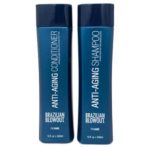 Brazilian Blowout Anti Aging Shampoo & Conditioner 12 Oz - DUO