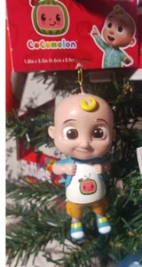 New Kurt S. Adler Cocomelon JJ White Shirt Backpack Christmas Ornament 3.5" - Picture 1 of 6