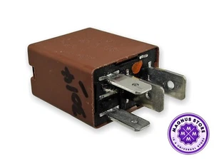 Renault Twingo Clio Laguna Trafic 4Pin Multiuse Brown Relay 8200263345 Omron 12V - Picture 1 of 7