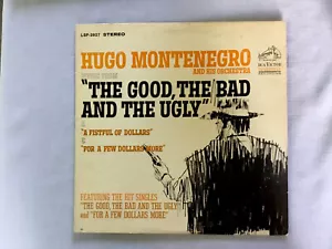~ The Good ,The Bad And The Ugly Hugo Montenegro & Orchestra 1968 Vinyl Record ~ - Picture 1 of 6