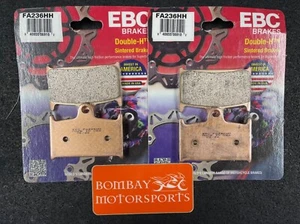 2004 - 2009 TRIUMPH ROCKET III - FRONT EBC HH RATED SINTERED BRAKE PADS - 2 PAIR - Picture 1 of 1