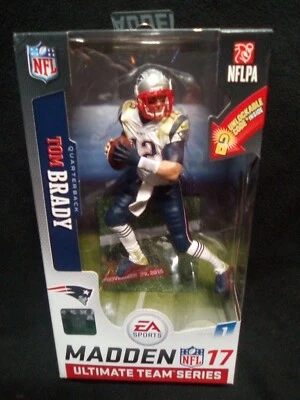 MCFARLANE TOM BRADY  MADDEN 17 S 1 WHITE SNOW BASE Nov.29 2015 - Image 1 of 4
