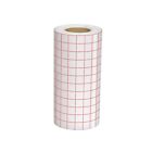 Clear Vinyl Transfer Paper Tape Roll 6" X 50 Feet Clear W/Red Alignment Grid ...
