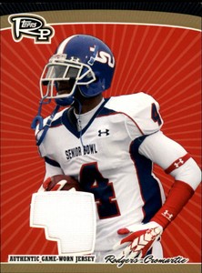 2008 Topps Rookie Progression Game Worn Jerseys Gold Dominique Rodgers-Cromartie