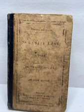 Paradise Lost: A Poem By John Milton 1858 School Edition Hardcover New York