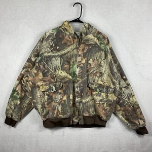 Whitewater Outdoors Advantage Timber Camo Hunting Jacket Mens L Full Zip Vintage - Picture 1 of 8