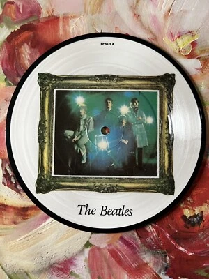 Beatles 20th Anniversary Picture Disc Strawberry Fields Forever RP 5570 -- MINT! - Image 1 of 3