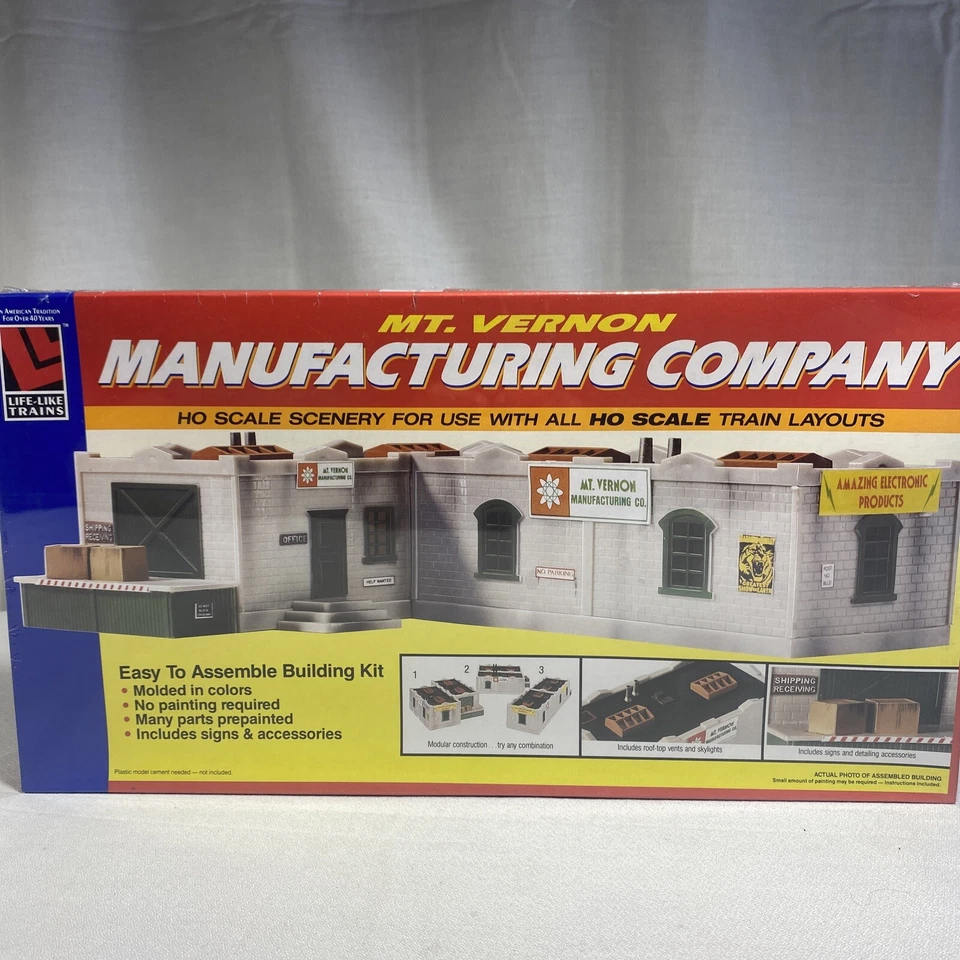 Life-Like 433-1339 HO Scale Belvedere Hotel Kit