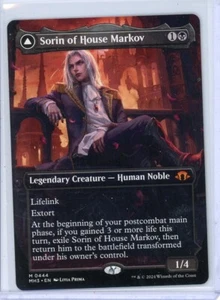 SORIN OF HOUSE MARKOV/RAVENOUS NEONATE MTG MH3 MYTHIC RARE BORDERLESS 0444 - Picture 1 of 2