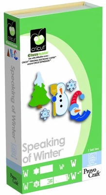 Cartucho Cricut Classmate "Hablando de Invierno" Navidad Nieve ¡NUEVO EN PAQUETE! Foto 1 de 2